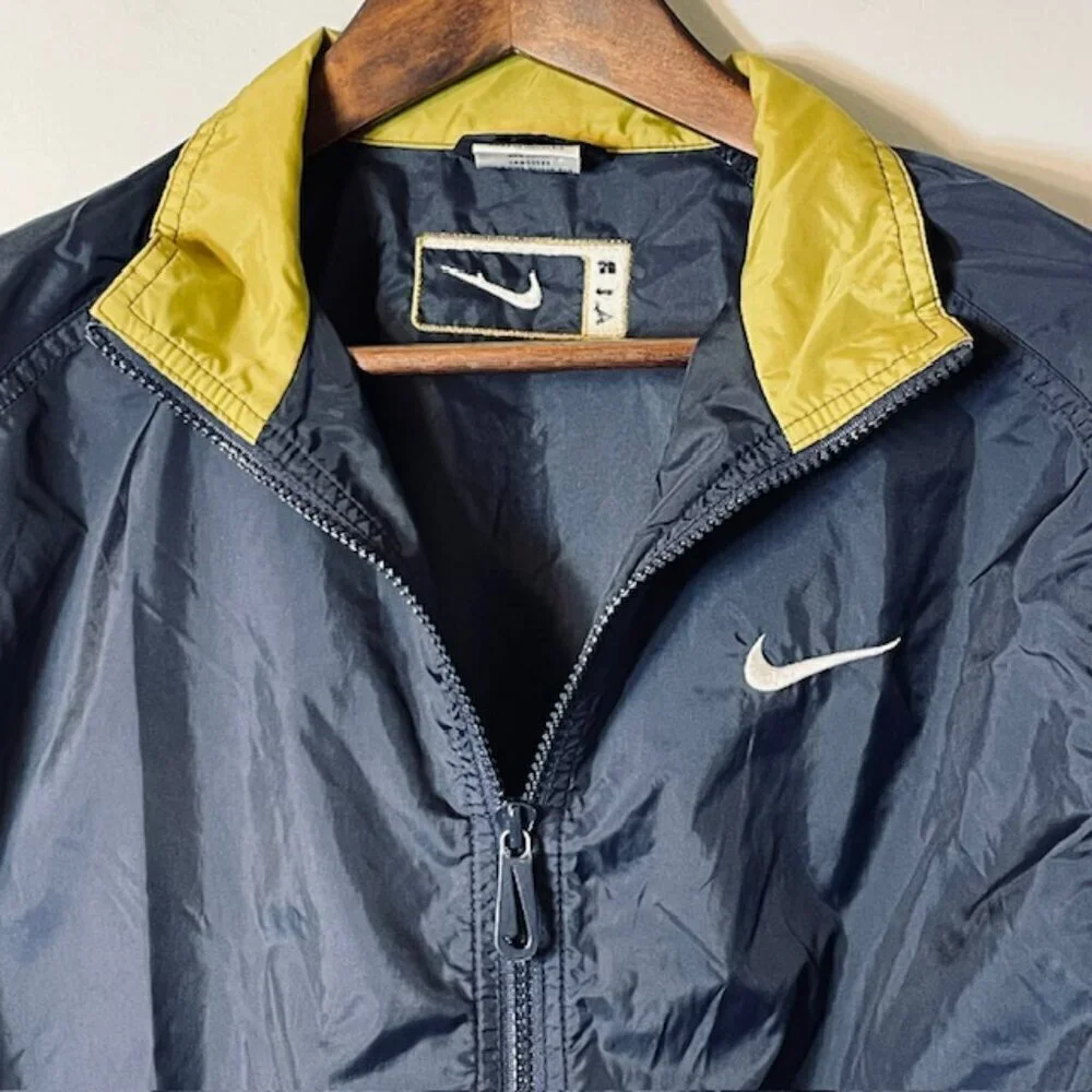 Nike Air Windbreaker Jacket Youth White Tag Jacket 90's Large (14-16)